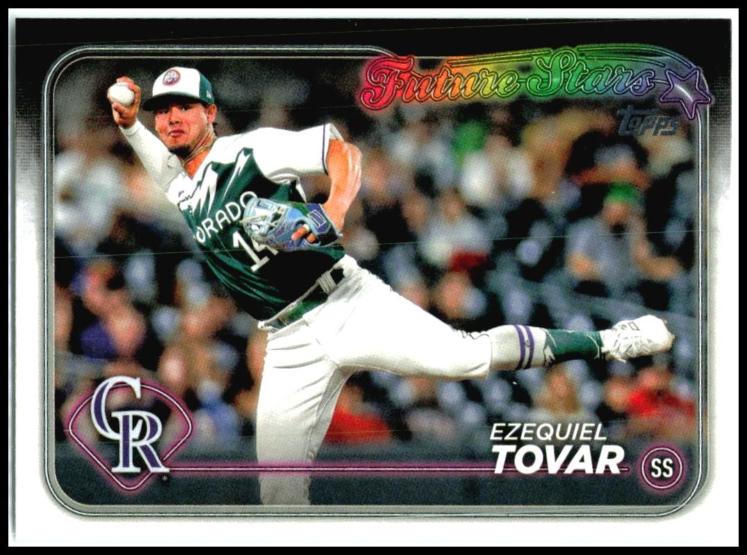 2024 Topps #565 Ezequiel Tovar Colorado Rockies