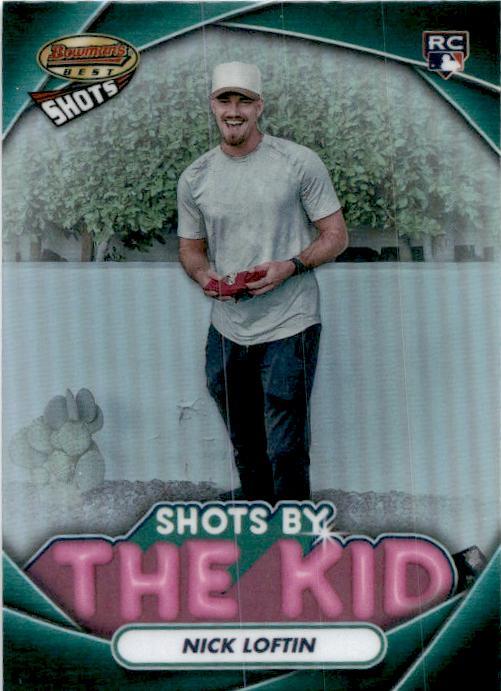 2024 Bowman's Best Shots by the Kid #TK-10 Nick Loftin Kansas City Royals