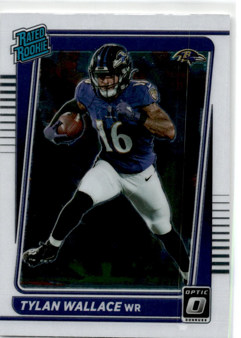 2021 Donruss Optic #226 Tylan Wallace Rookie Baltimore Ravens