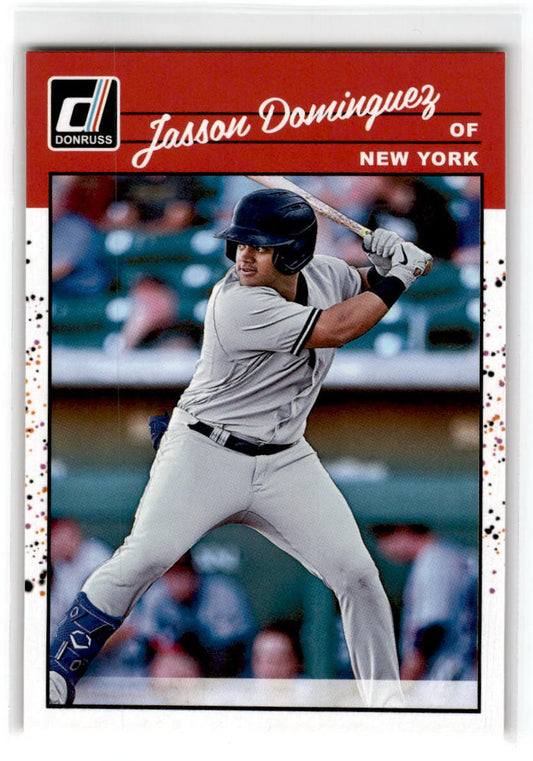 2023 Donruss #253 Jasson Dominguez New York Yankees