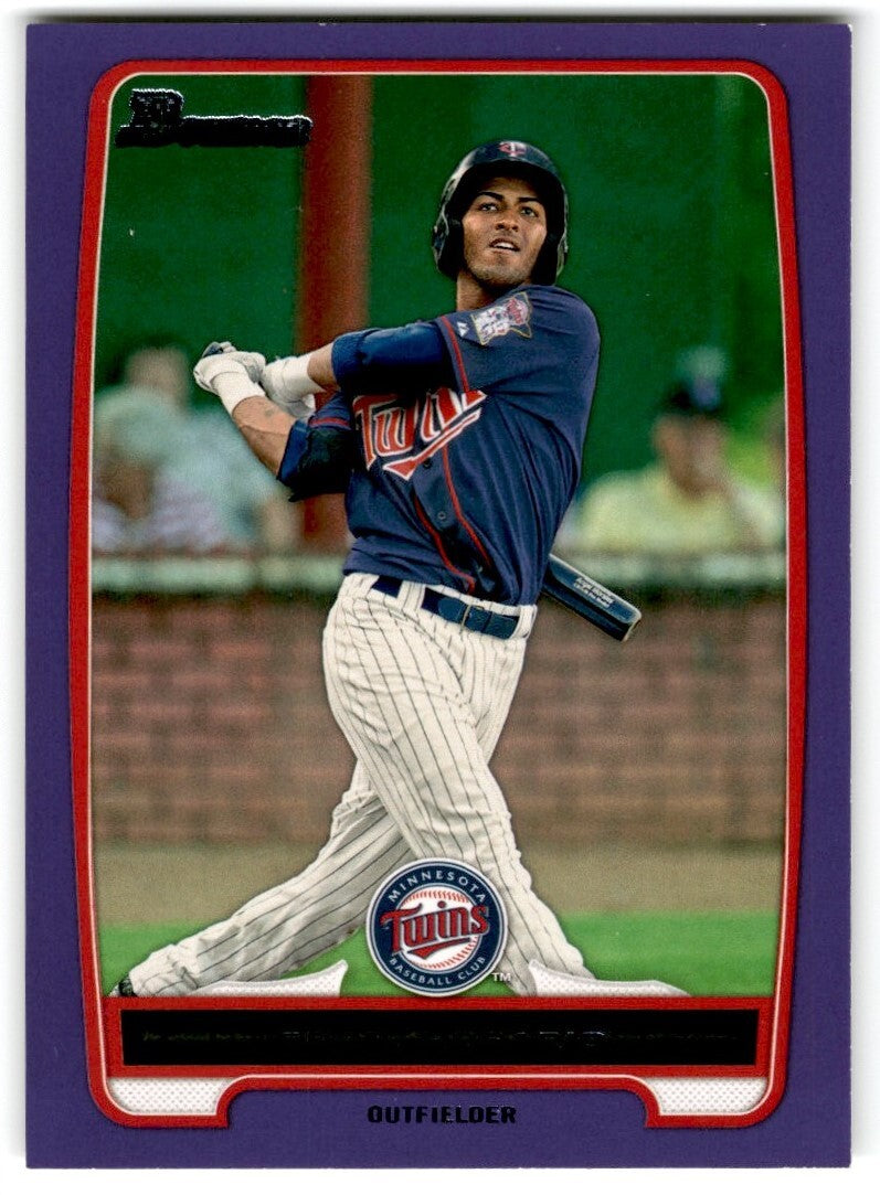 2012 Bowman Prospects Purple Eddie Rosario Minnesota Twins #BP9