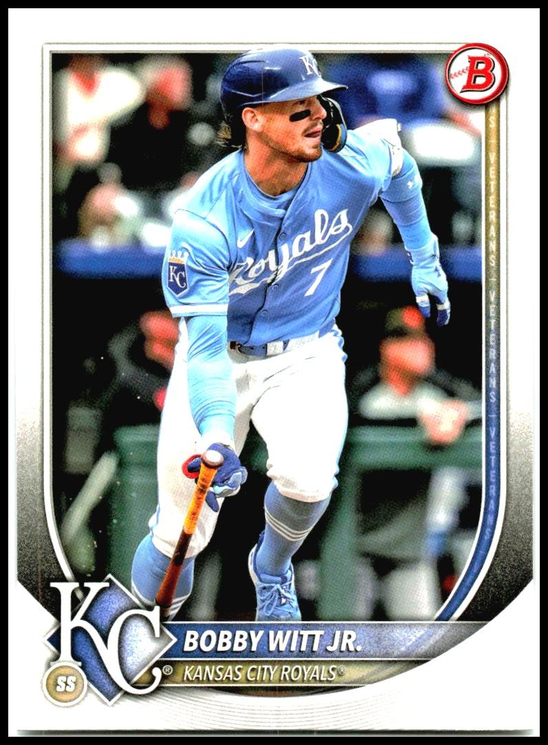 2025 Bowman #7 Bobby Witt Jr. Kansas City Royals