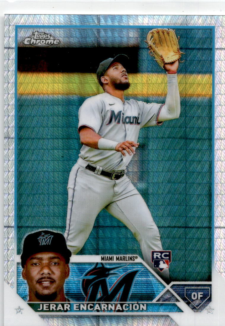 2023 Topps Chrome  Prism #78 Jerar Encarnación Rookie