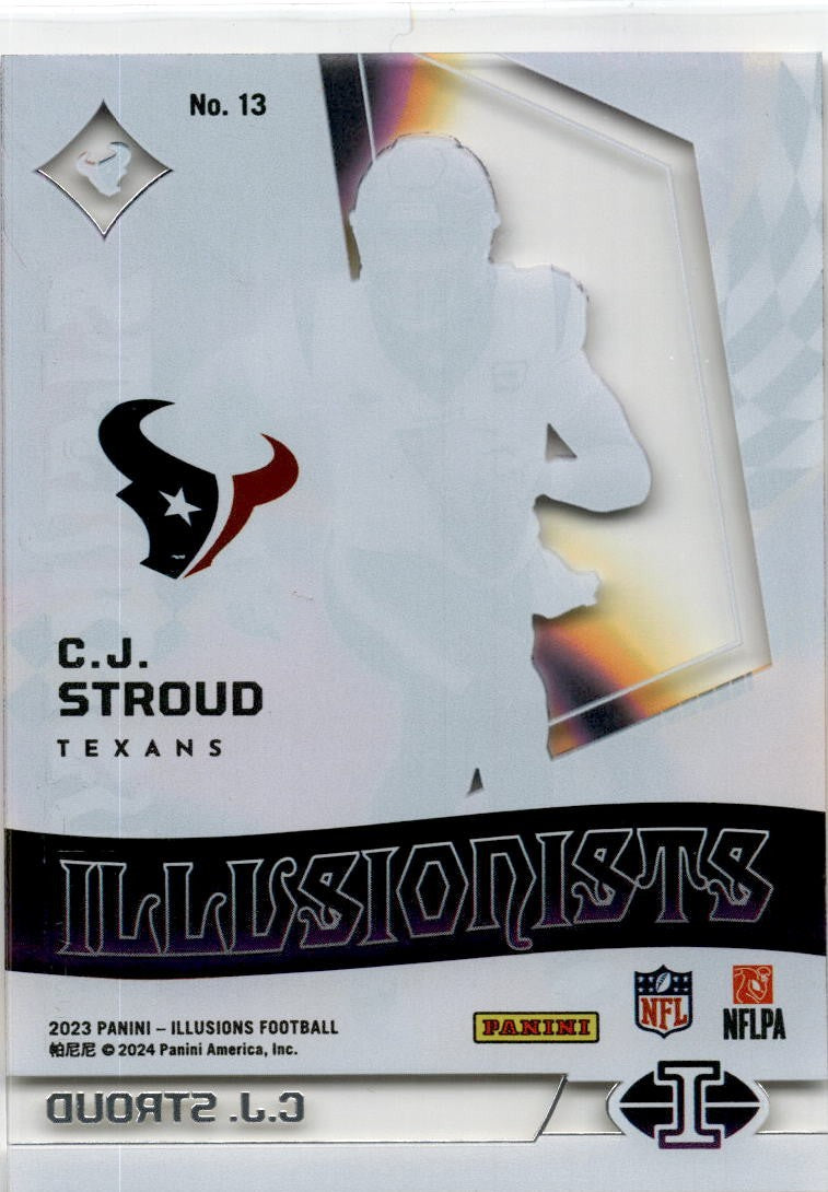 2023 Panini Illusions Illusionists #13 C.J. Stroud Houston Texans