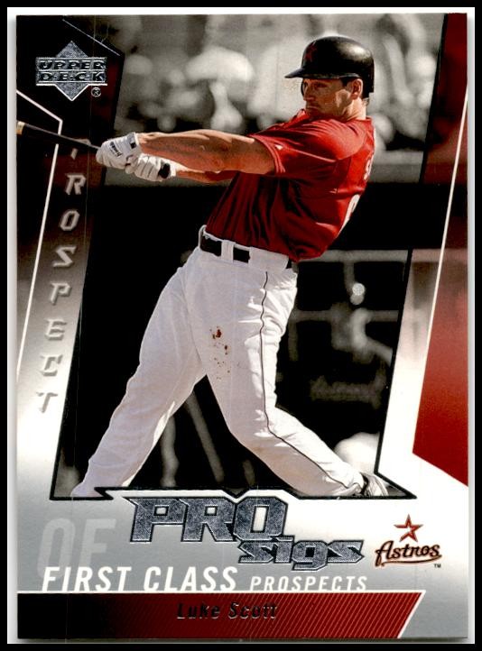 2005 Upper Deck Pro Sigs #109 Luke Scott Rookie Houston Astros