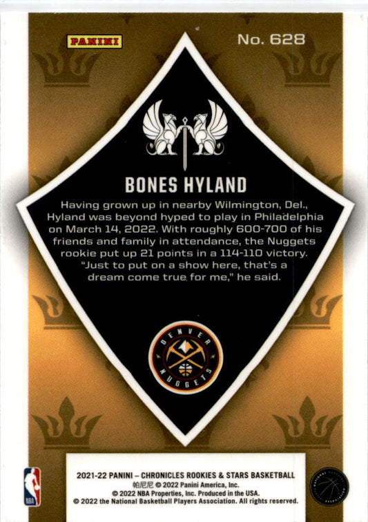 2021-22 Chroncles Rookies & Stars Crusade #628 Bones Hyland