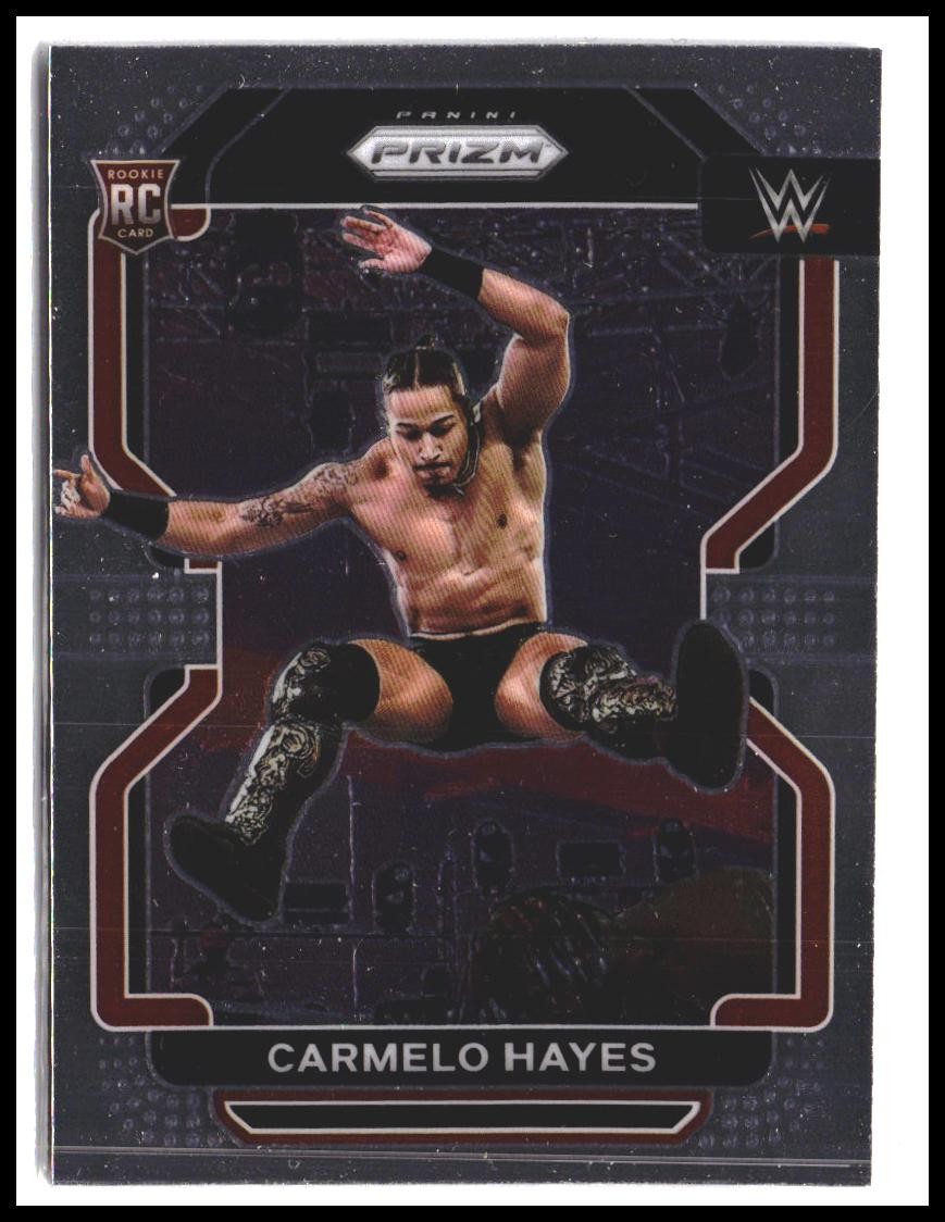 Carmelo Hayes #162 2022 Panini Prizm WWE Rookie RC