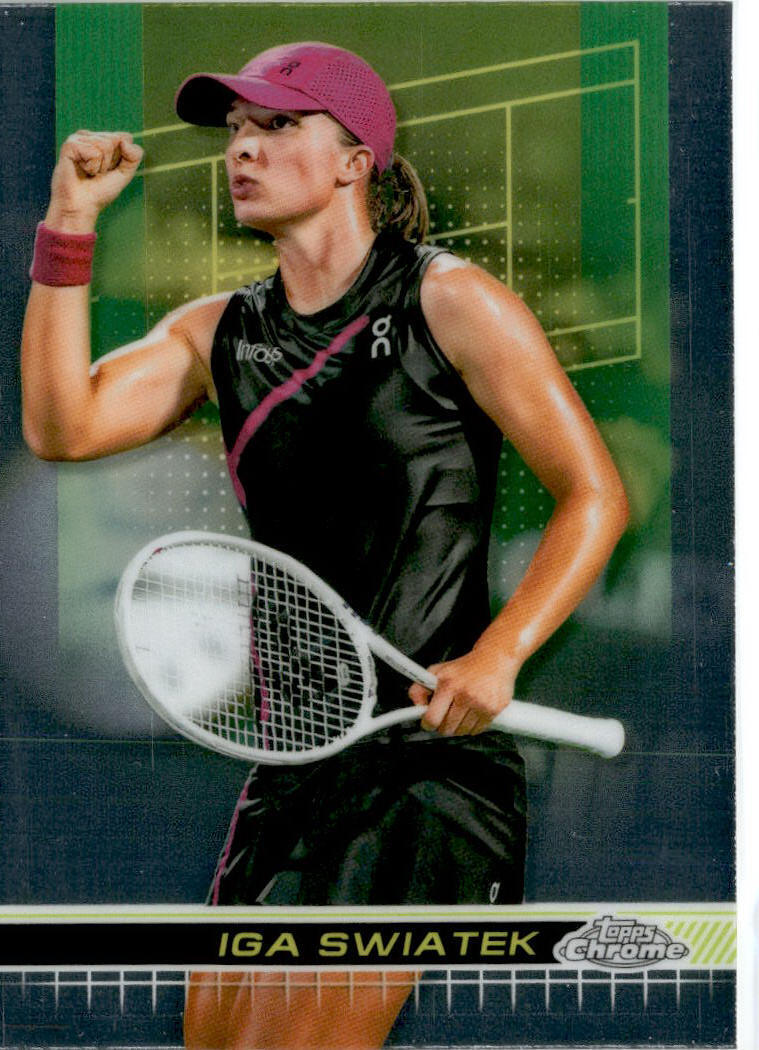2024 Topps Chrome Tennis #10 Iga Swiatek