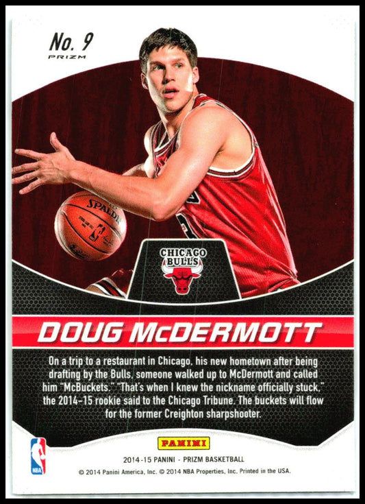 2014-15 Panini Prizm Freshman Phenoms #9 Doug McDermott Chicago Bulls