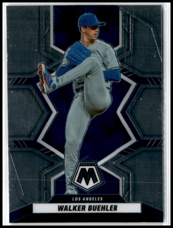 2022 Panini Mosaic #44 Walker Buehler Los Angeles Dodgers
