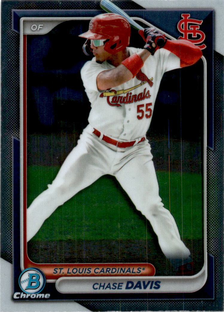 2024 Bowman Chrome #BCP-247 Chase Davis ST. Louis Cardinals