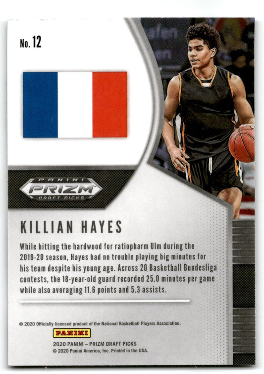 2020-21 Panini Prizm Draft Picks Killian Hayes ratiopharm Ulm #12