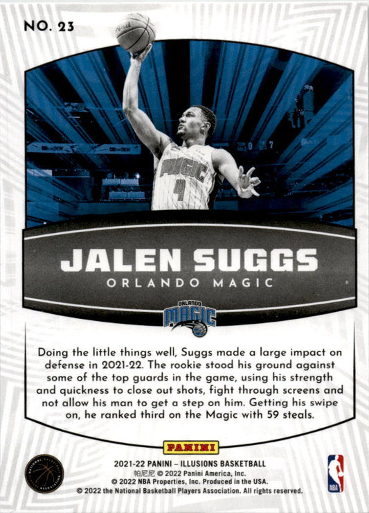 2021 Panini Illusions Opertation Detonation #23 Jalen Suggs Orlando Magic