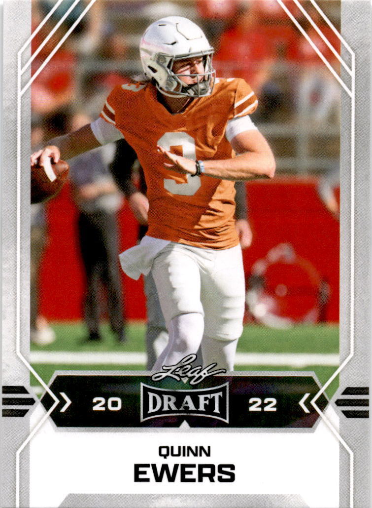 2022 Leaf Draft #4 Quinn Ewers Texas Longhorns