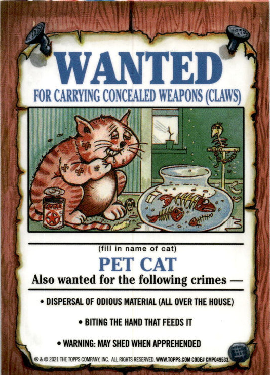 2021 Topps Chrome Garbage Pail Kids Original Series 4 #158b Crystal Gale