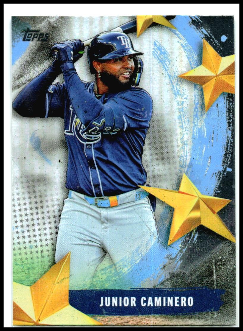 2025 Topps Stars of MLB #SMLB-60 Junior Caminero Tampa Bay Rays