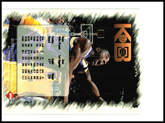 1998 Collector's Edge Impulse KB8 Alternate Holofoil #5 Kobe Bryant Lakers