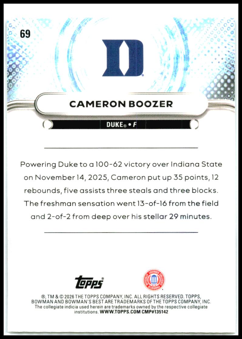 2025-26 bowman best #69