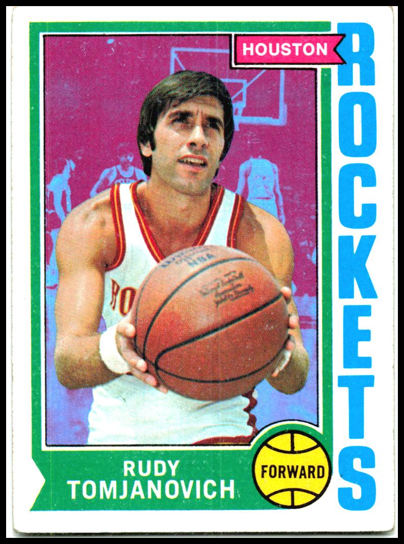 1974-75 Topps #28 Rudy Tomjanovich Houston Rockets