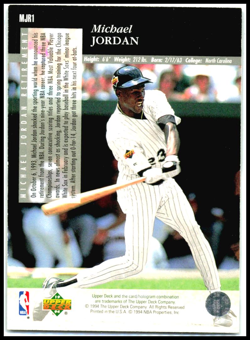 1993-94 Upper Deck Special Edition #MJR1 Michael Jordan