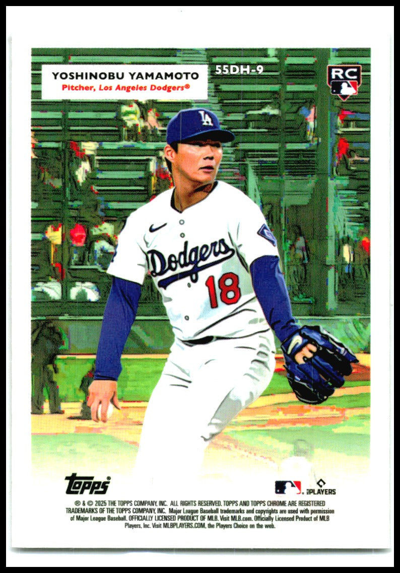 2025 Topps Chrome Platinum 1955 Topps Doubleheaders # Roki / Yamamoto