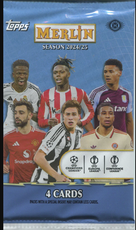 2024-25 Topps Chrome Merlin Hobby Pack