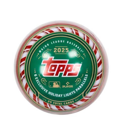 2025 Topps Holiday Baseball Tin