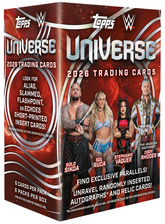 2026 Topps WWE Universe Blaster Box