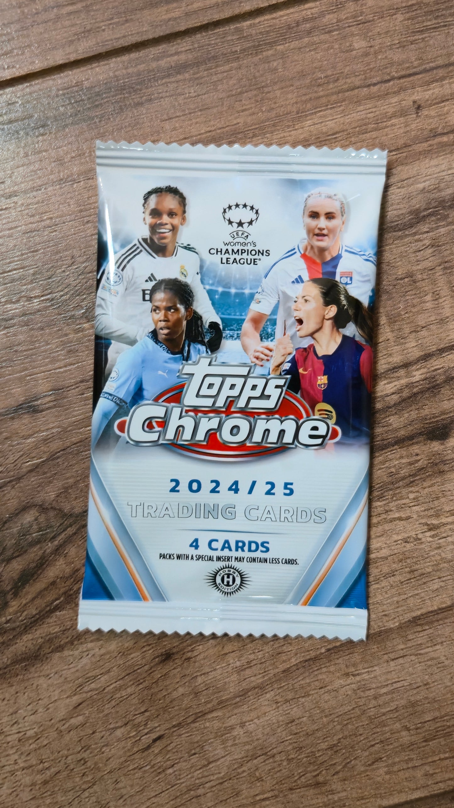 2024/25 Topps Chrome UEFA Womens Hobby Pack