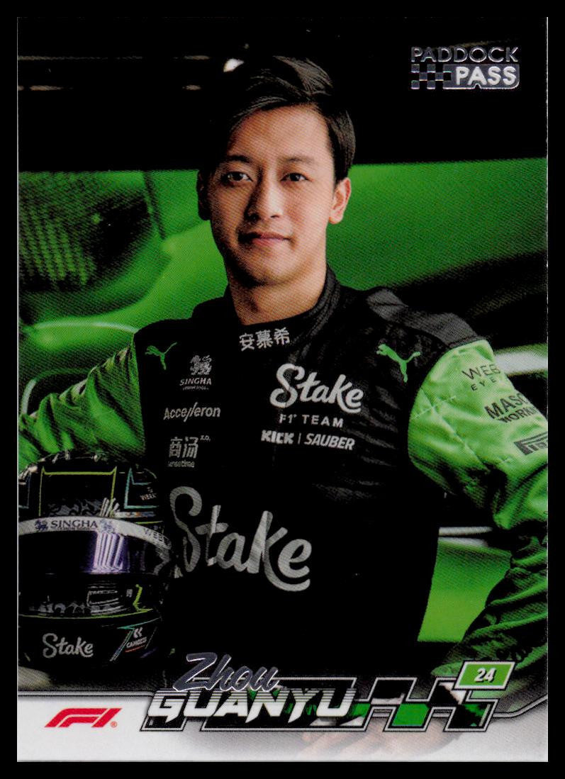 2024 Topps Paddock Pass Formula 1 #64 Zhou Guanyu