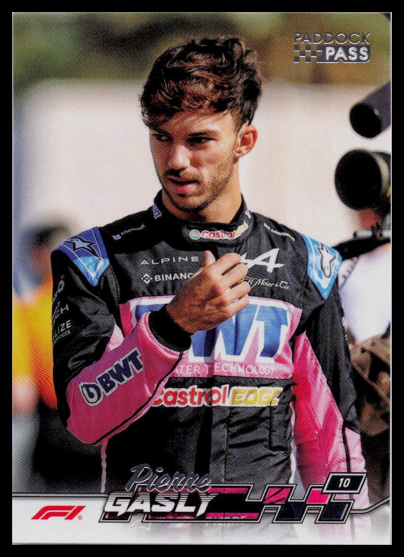 2024 Topps Paddock Pass Formula 1 #10a Pierre Gasly