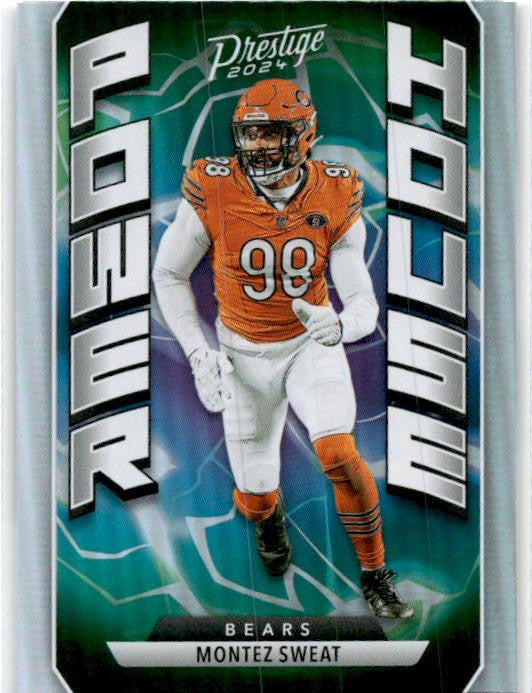 2024 Panini Prestige Power House #PH-MST Montez Sweat Chicago Bears