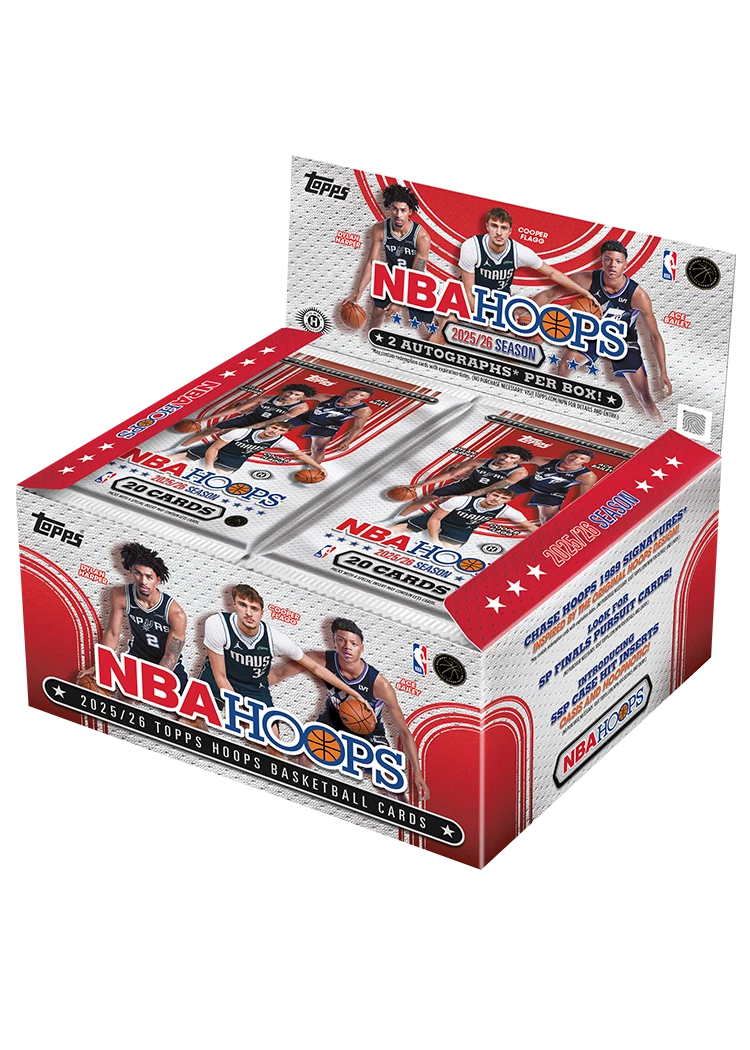 2025-26 Topps NBA Hoops Basketball Jumbo Box