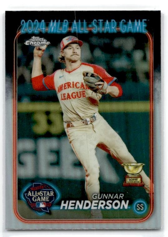 2024 Topps Chrome Update 2024 All Star Game #ASGC-5 Gunnar Henderson Orioles