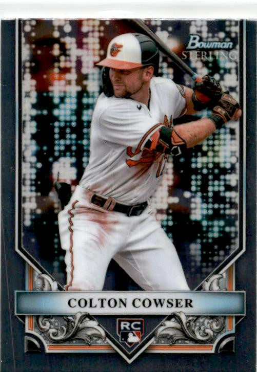 2024 Bowman Sterling #BSR-43 Colton Cowser Rookie Baltimore Orioles