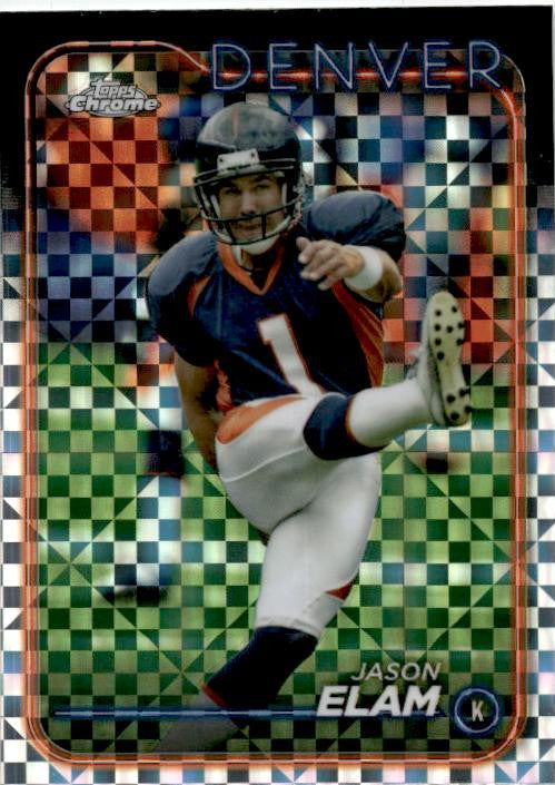 2024 Topps Chrome Checkerboard #65 Jason Elam Denver