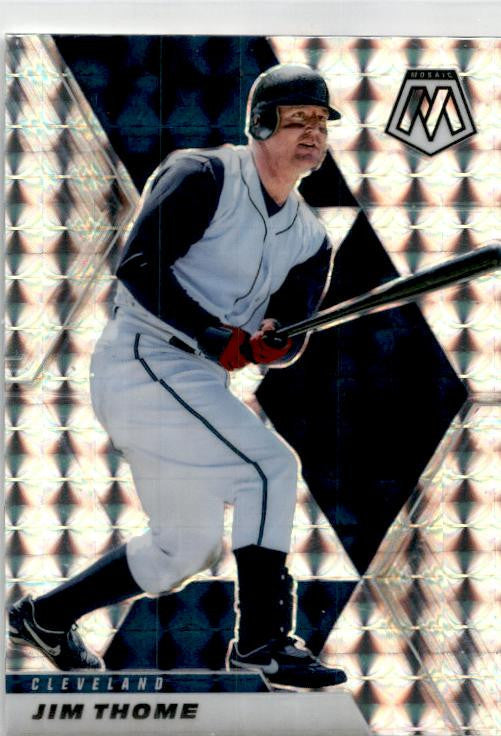 2021 Panini Mosaic Mosaic #155 Jim Thome Cleveland Indians