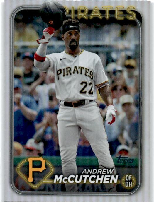 2024 Topps Rainbow Foil #566 Andrew McCutchen Pittsburgh Pirates