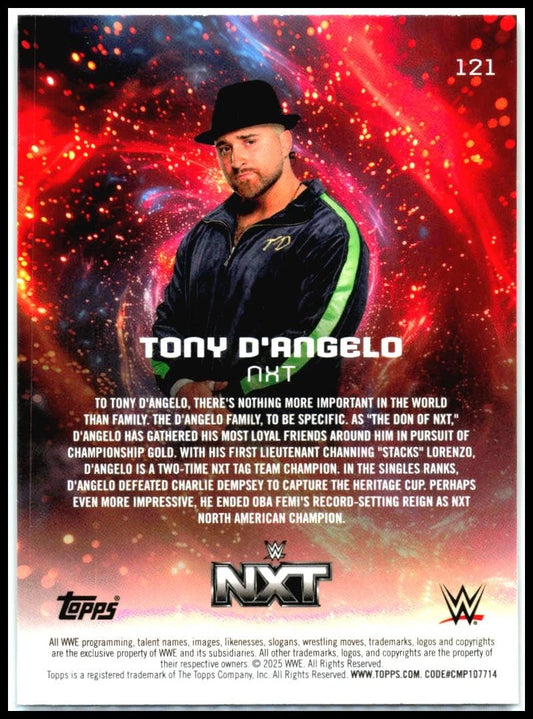2025 Topps Universe WWE #121 Tony D'Angelo