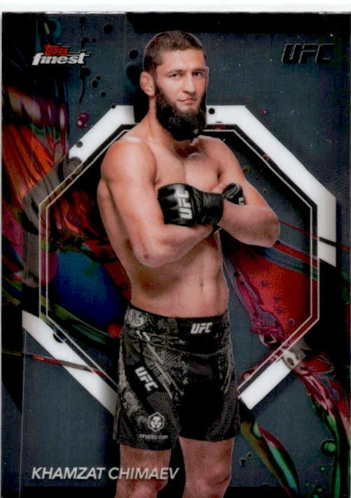 2024 Topps Finest UFC #89 Khamzat Chimaev