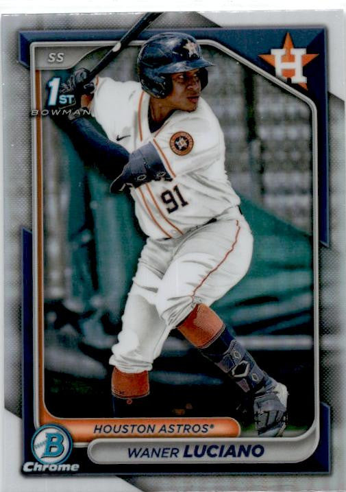 2024 Bowman Chrome Prospects Refractors #BCP-208 Waner Luciano Astros
