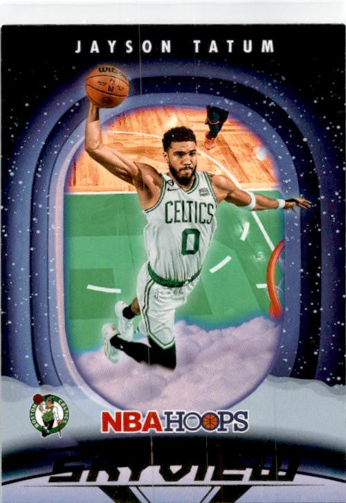 2023-24 Hoops Winter Skyview #12 Jayson Tatum Boston Celtics