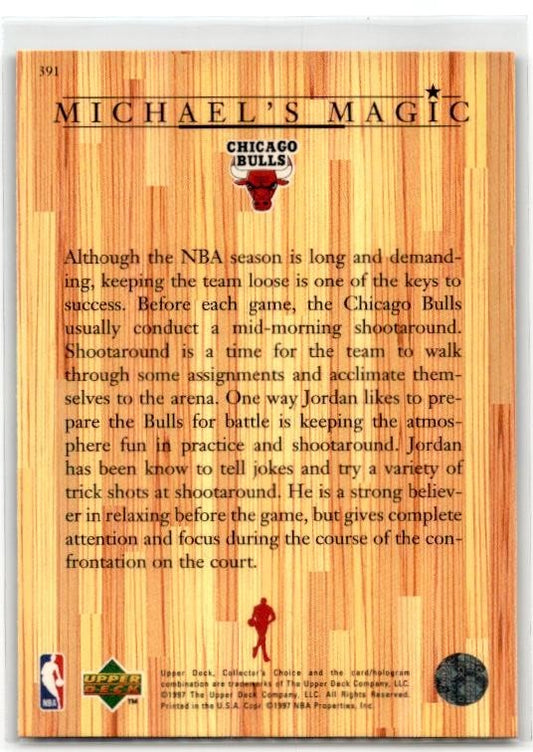 1997-98 Collector's Choice #391 Michael Jordan Chicago Bulls