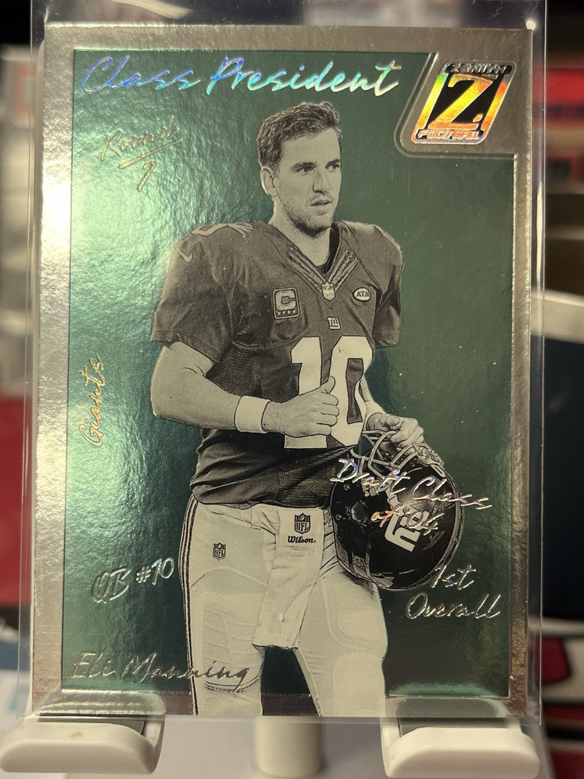 2023 PANINI ZENITH ELI MANNING CLASS PRESIDENT #CP-2004 GIANTS