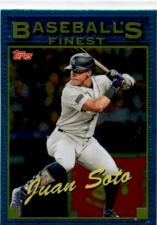 2024 Finest What If... 1993 Finest Prototypes Refractors #93-9 Juan Soto Yankees