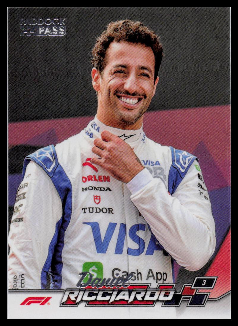 2024 Topps Paddock Pass Formula 1 #18b Daniel Ricciardo