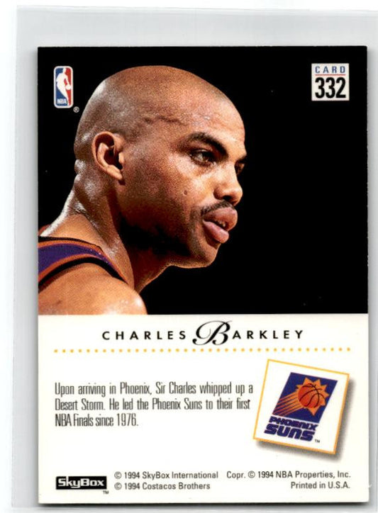 1993-94 SkyBox Premium #332 Charles Barkley Phoenix Suns