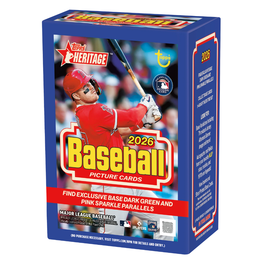 2026 Topps Heritage Baseball Value Box