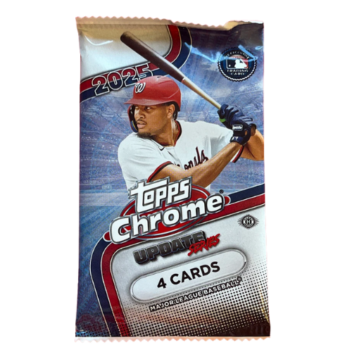 2025 Topps Chrome Update Series Baseball Hobby Pack