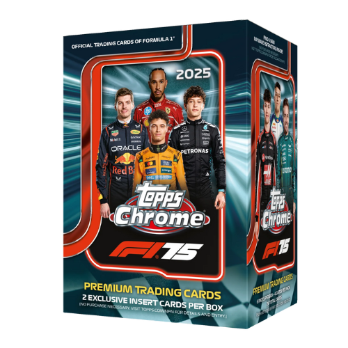 2025 Topps Chrome Formula 1 Racing Blaster Box